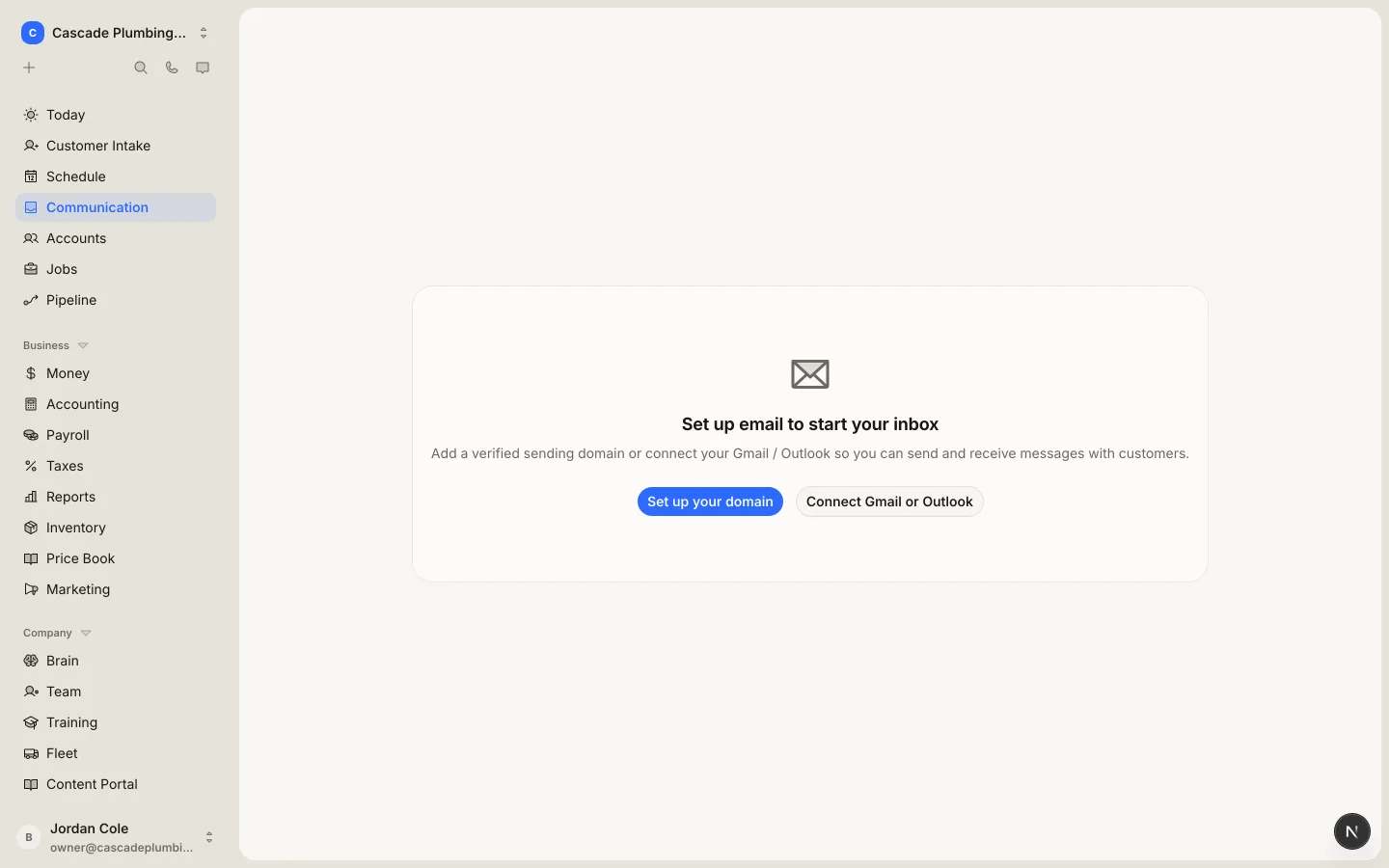 Thorbis Communication — the unified customer inbox for calls, texts, and email
